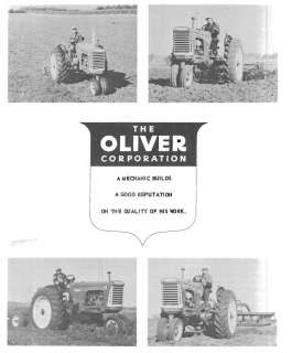 Oliver 880 88 tractor SERVICE manual CD ROM indexed  