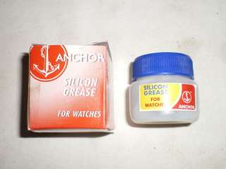 ANCHOR SILICON GREASE NEW WATCH PARTS  
