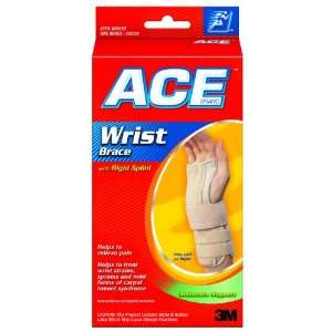  ACE Woven Wrist Brace Plus with Rigid Splint Health 