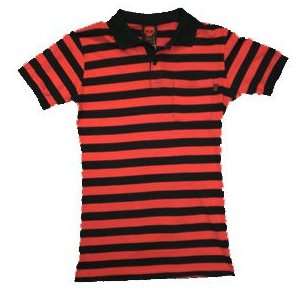  Zero Black Red SS Colar Shirt Size Small Sports 