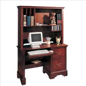   Wildon Home 3882 / 3883 Woodrow Desk with Hutch in Cherry Furniture