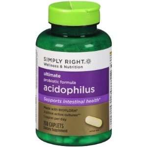 Simply Right Acidophilus Dietary Supplement   150 ct 
