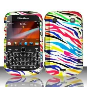 For Blackberry Bold Touch 9900 / 9930 (AT&T/Sprint) Colorful Zebra 