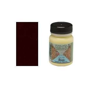  Tandy Leather Eco Flo Dark Brown Cova Color Paint 1.5 oz 