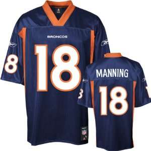  Denver Broncos Peyton Manning Replica Team Color Jersey 