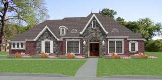 Complete House Plans    French Exec. Home  breathtaking  