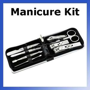 in 1 Nail Art Clipper Pedicure Manicure Grooming Set Kit  
