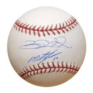  Brian Roberts and Miguel Tejada Autographed Baseball 