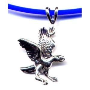  18 Blue Falcon Necklace Sterling Silver Jewelry Sports 