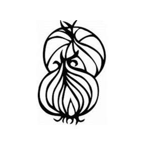Onions   wall decal   selected color Silver   Want different color 