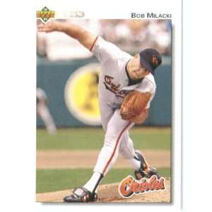  1992 Upper Deck # 480 Bob Milacki Baltimore Orioles 