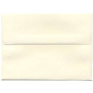 A6 (4 3/4 x 6 1/2) Natural White Pinstripe Strathmore Paper Envelope 