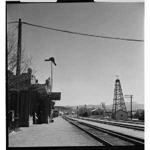   Topeka and Santa Fe Railroad between Seligman, Arizona