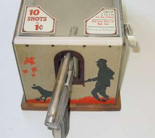 Vintage 1920s ABT Shooting Gallery Trade Stimulator  