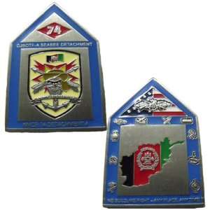  CJSOTF A Seabee Detachment Challenge Coin 
