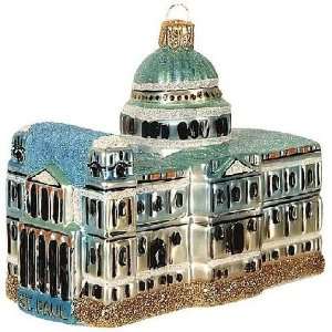  St. Paul Cathedral Polish Glass Christmas Ornament