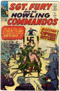Sgt. Fury #9 (1964) VG 4.0 Marvel Comics  