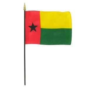  Guinea Bissau 4 x 6 Stick Flag Patio, Lawn & Garden
