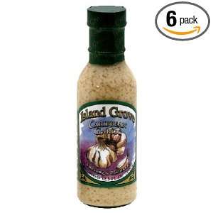 Island Grove Carribbean Garlic Dressing, 12.5 Ounce (Pack of 6 