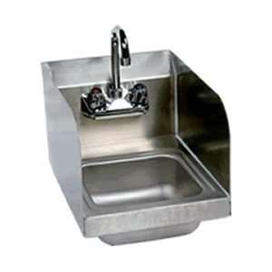  Commercial Stainless Steel NSF 2 Hole Hand Sink 9x9 Side 