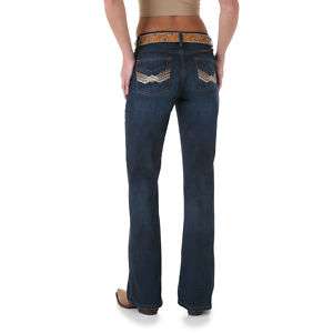 Wrangler Womens SHILOH Low Rise Studded Jeans 15 X 36  