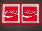 New Old Stock (Lot of 7) Coca Cola Plastic Tip Tray with Classic Coke 