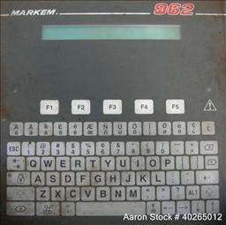 Used  Markem touch dry ink jet coder, type 962. Small c  