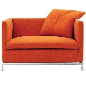  Tosh Furniture Temi Contemporary Orange Arm Chair