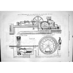  Engineering 1875 Air Compressing Machinery St. Gothard 