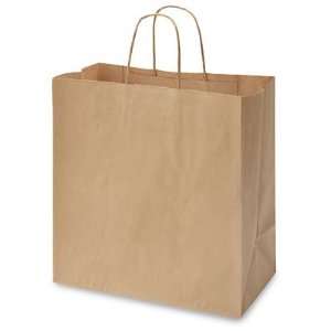   12 3/4 Star Kraft Paper Shopping Bags