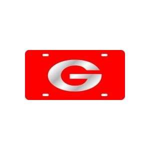  GEORGIA OVAL G (NO OUTLINE) SOLID RED 08/SILVER 00 Sports 