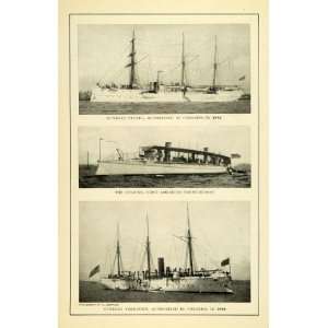   Petrel First Torpedo Boat   Original Halftone Print