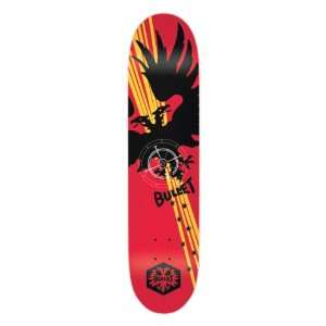   Bullet Skateboard Deck Shockwave Mini 7.4 X 27.6