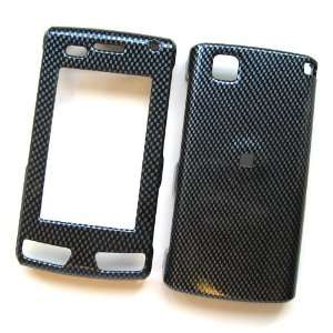 LG Incite CT810 AT&T Snap On Protector Hard Case Image Cover Carbon 
