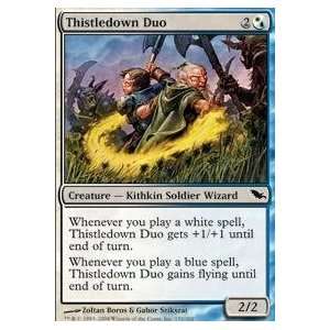  Magic the Gathering   Thistledown Duo   Shadowmoor   Foil 
