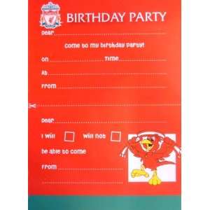  Liverpool Birthday Invitations