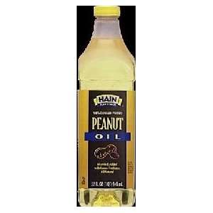 Hain Pure Foods Peanut Oil ( 12x32 OZ)  Grocery & Gourmet 