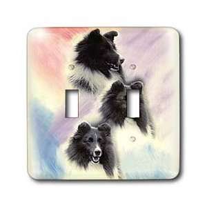Dogs Sheltie/Shetland Sheepdog   Black Sheltie   Light Switch Covers 