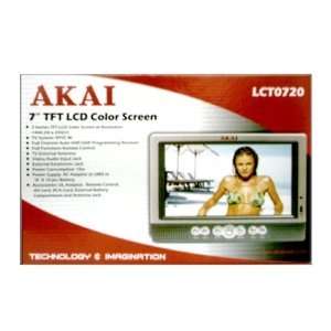  AKAI LCT0720 7 TFT Portable LCD Color Screen Electronics