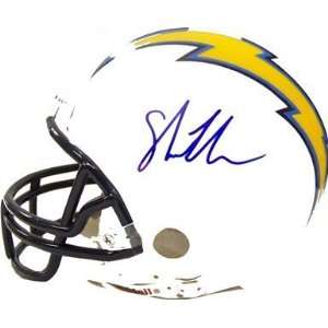 Shawne Merriman San Diego Chargers Autographed / Signed Mini Helmet