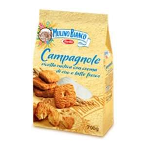 Mulino Bianco Campagnole Cookies 12 Pack   Full Case   (350 Grams Each 