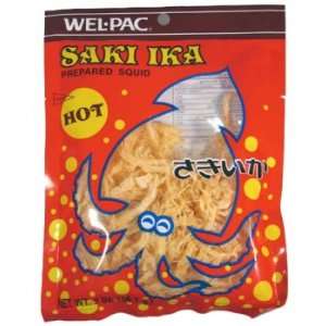 Wel Pac   Saki Ika Hot (dried squid) 2.0 Grocery & Gourmet Food