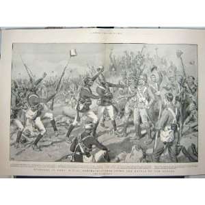  1898 BATTLE ATBARA BRITISH SOLDIERS WAR FRANK DADD