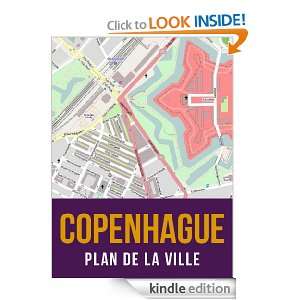 Copenhague, Danemark  plan de la ville (French Edition) eReaderMaps 