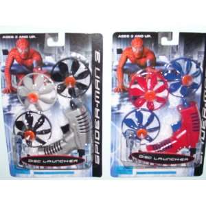  Spiderman 6 Disc Launchers Sold As A Set Toys & Games