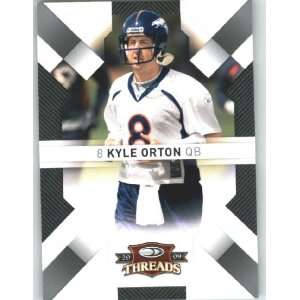  Orton   Denver Broncos   2009 Donruss Threads NFL Football Trading 