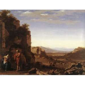 Hand Made Oil Reproduction   Cornelis van Poelenburgh   24 x 18 inches 