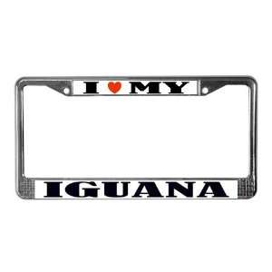  Iguana Music License Plate Frame by  Sports 