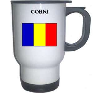  Romania   CORNI White Stainless Steel Mug Everything 