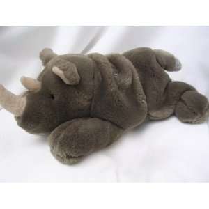  Rhinocerous Plush Toy Jungle Wildlife 12 Collectible 